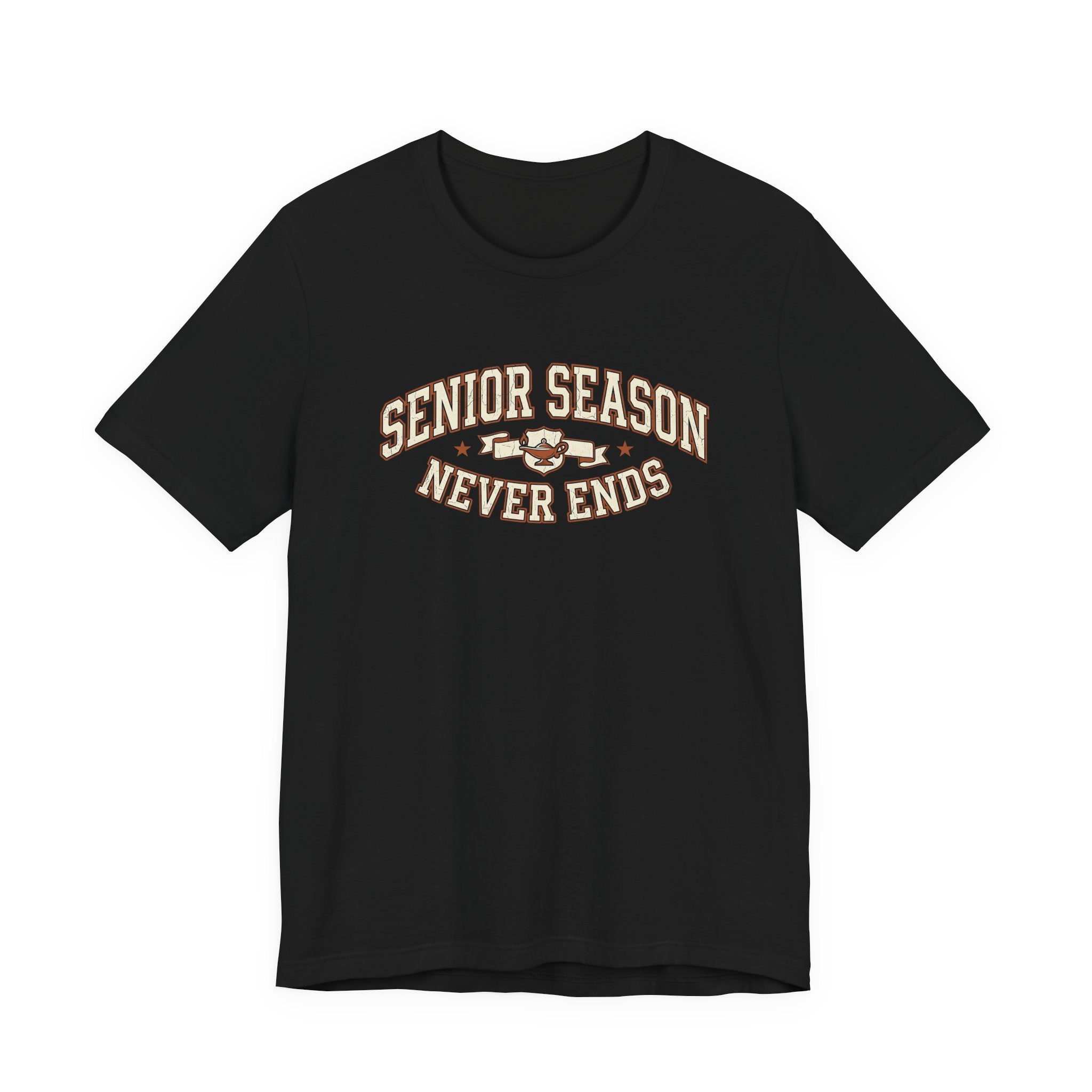 Senior Season Never Ends | Varsity Nurse T-Shirt