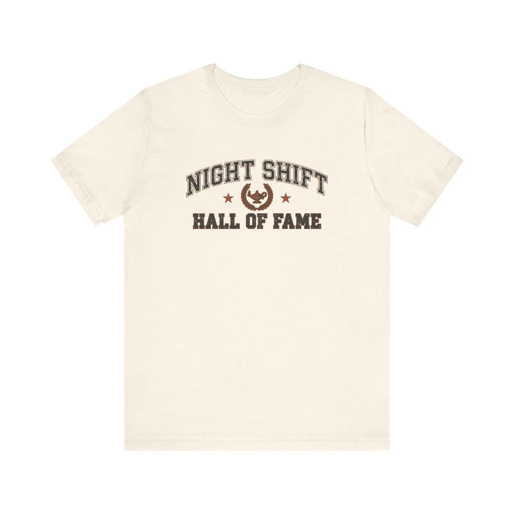 Night Shift Hall of Fame | Varsity Nurse T-Shirt