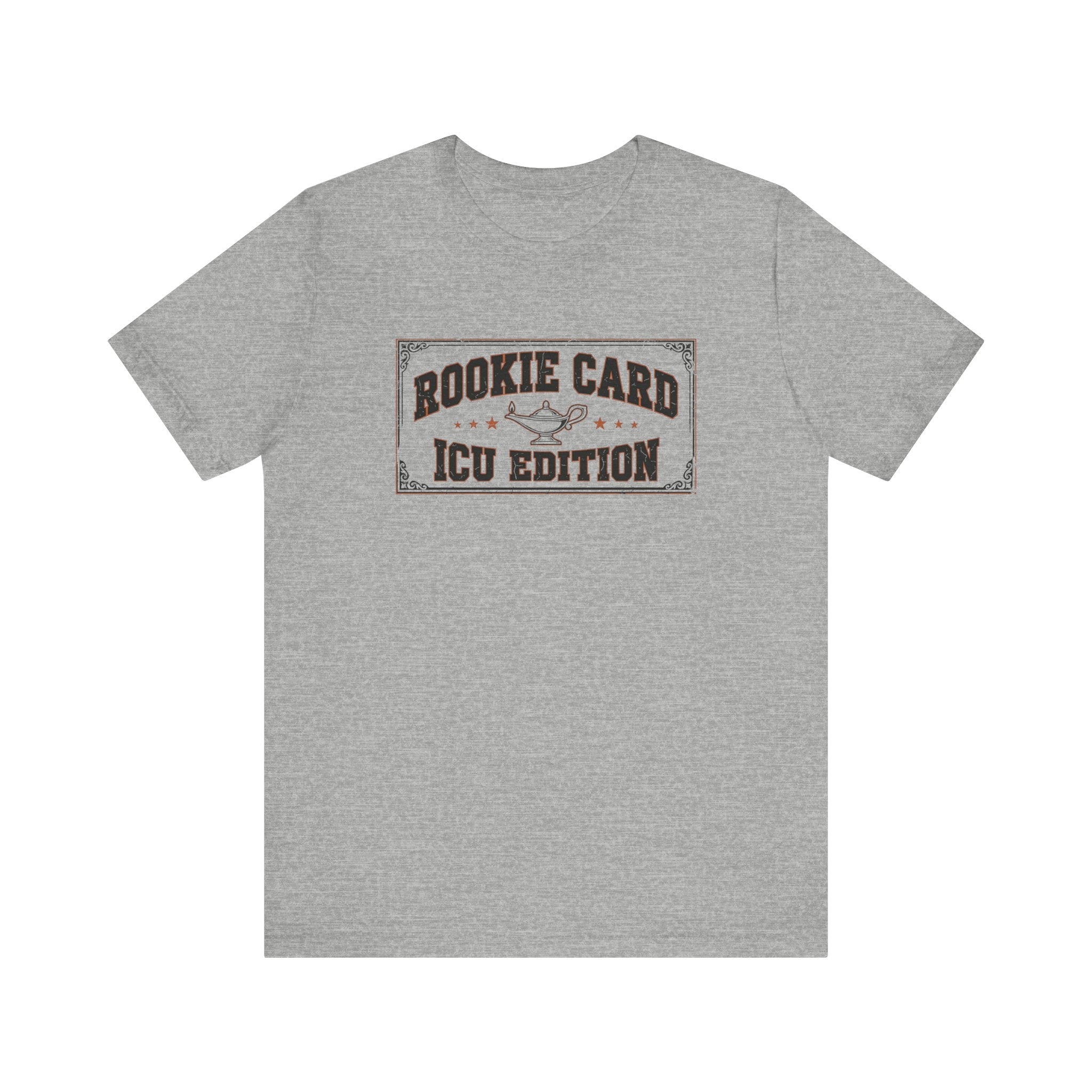 Rookie Card: ICU Edition | Varsity Nurse T-Shirt
