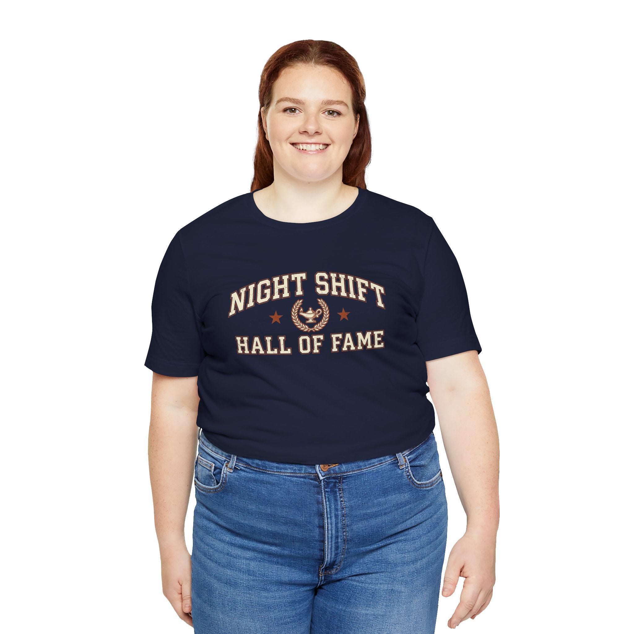 Night Shift Hall of Fame | Varsity Nurse T-Shirt