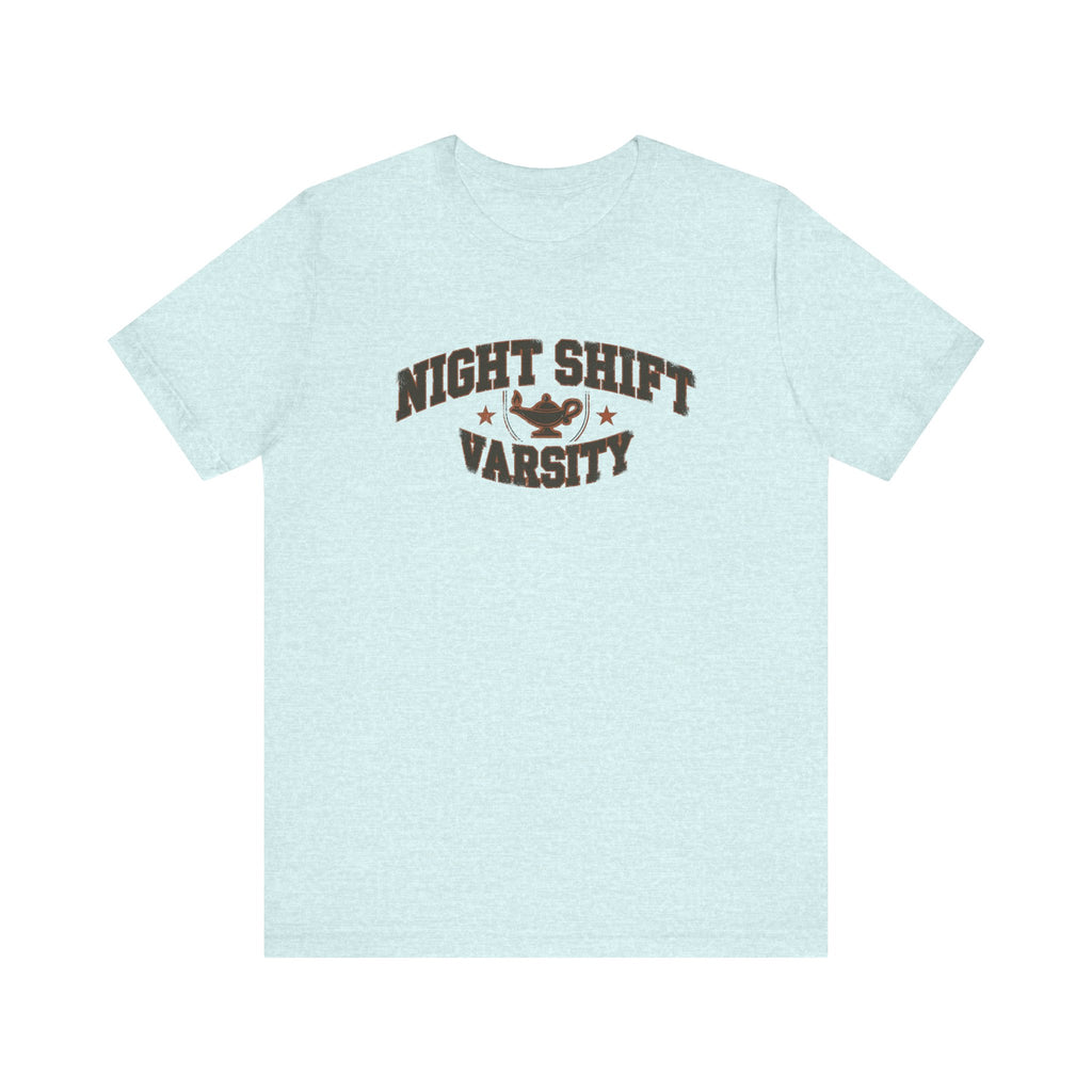 Night Shift Varsity | Vintage Varsity Nurse T-Shirt