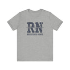 RN Registered Nurse | Varsity Heartbeat T-Shirt