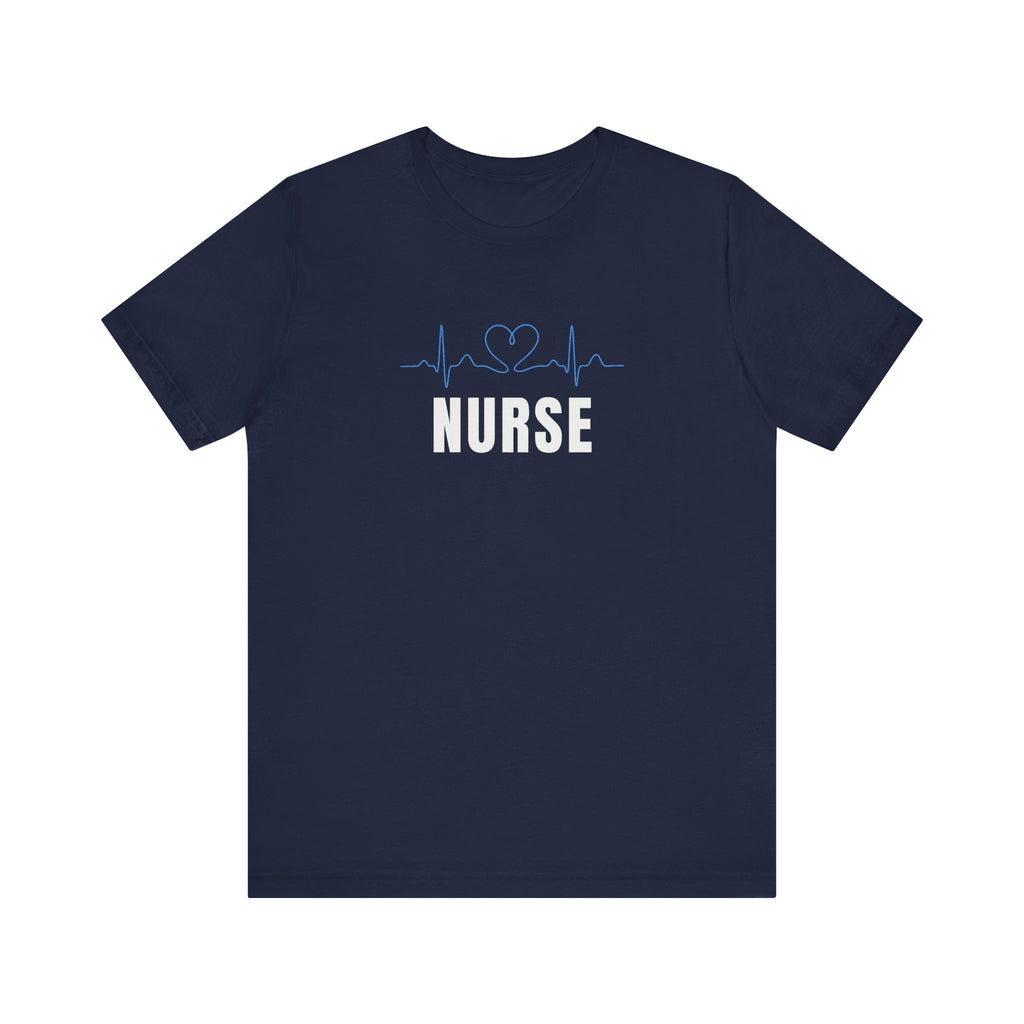 Nurse Heartbeat EKG Tee