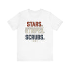 Stars. Stripes. Scrubs. Tee