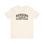 Nursing Class of Every Year | Vintage Varsity Nurse T-Shirt