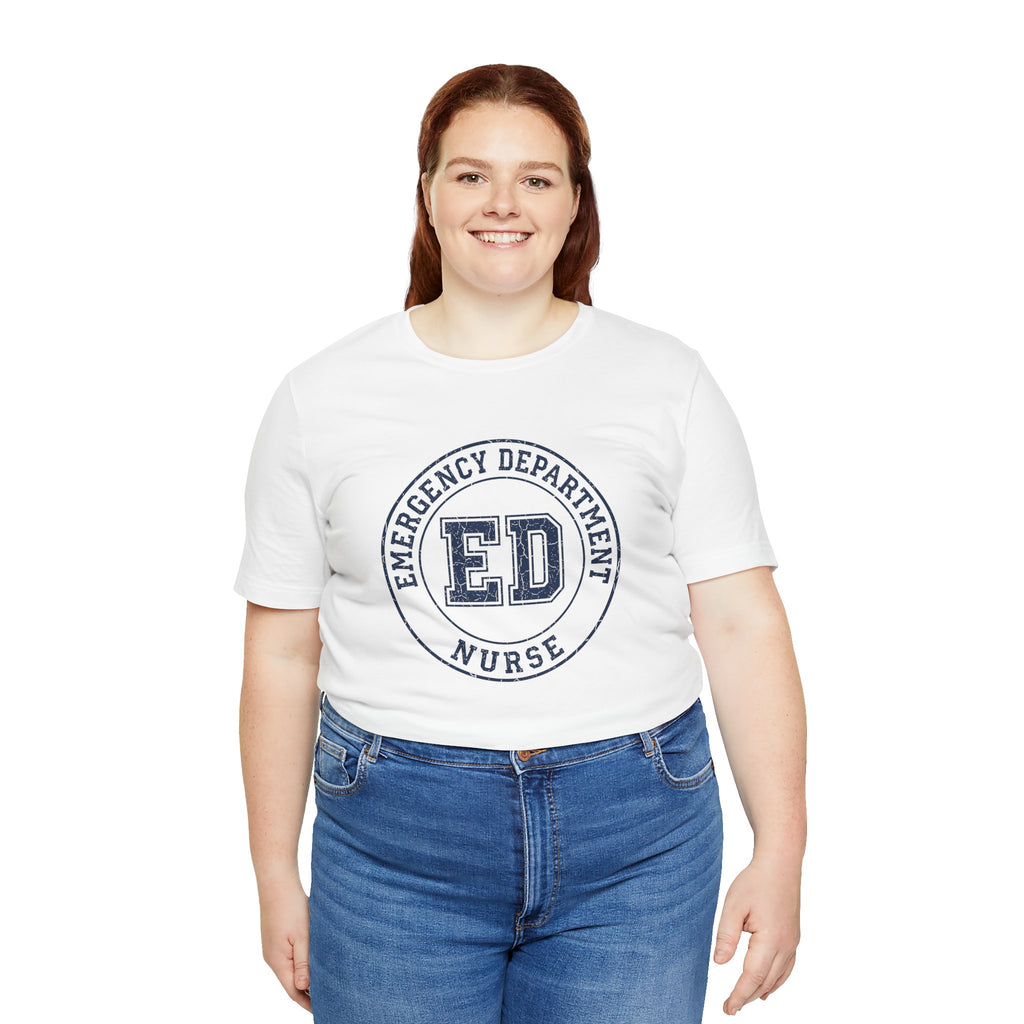 Emergency Department Nurse | Varsity Badge T-Shirt