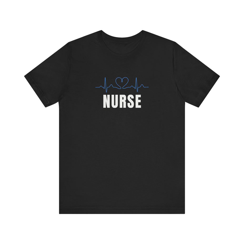Nurse Heartbeat EKG Tee