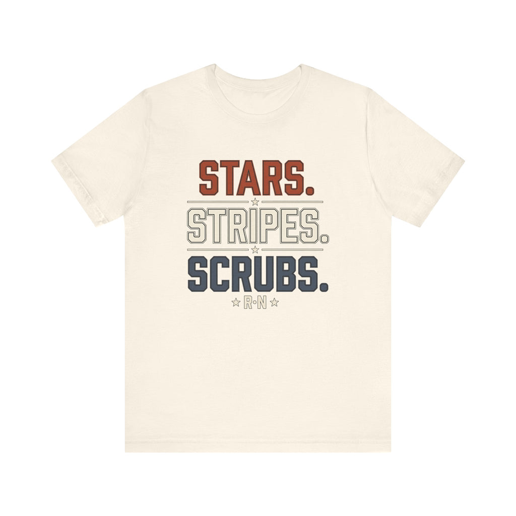 Stars. Stripes. Scrubs. Tee