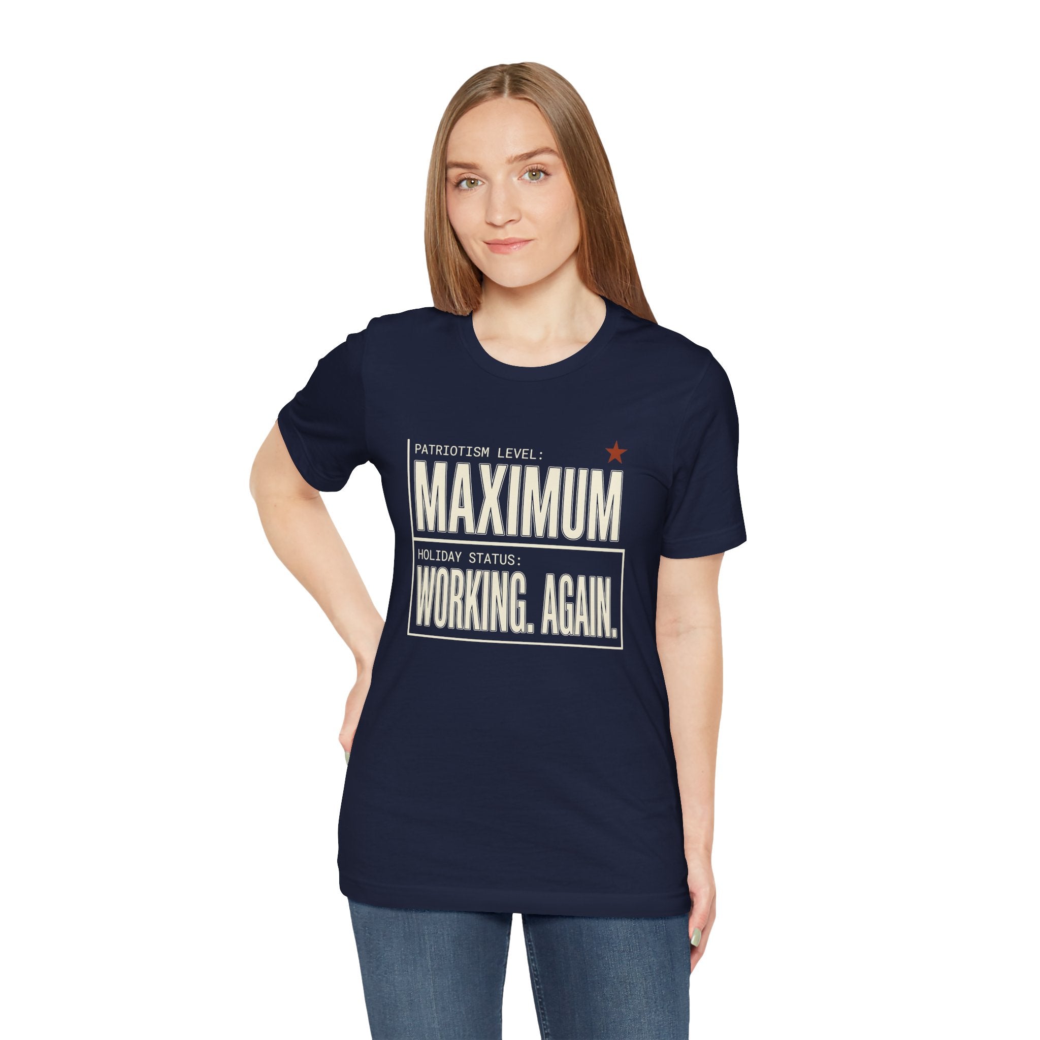 Patriotism Level: Maximum Tee