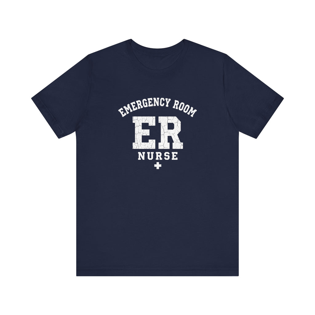 ER Emergency Room Nurse | Varsity Arc T-Shirt