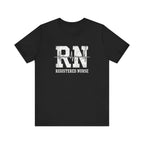RN Registered Nurse | Varsity Heartbeat T-Shirt