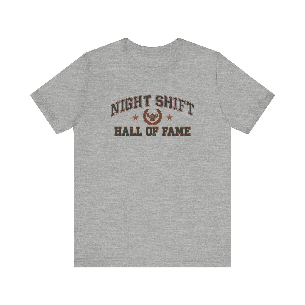 Night Shift Hall of Fame | Varsity Nurse T-Shirt