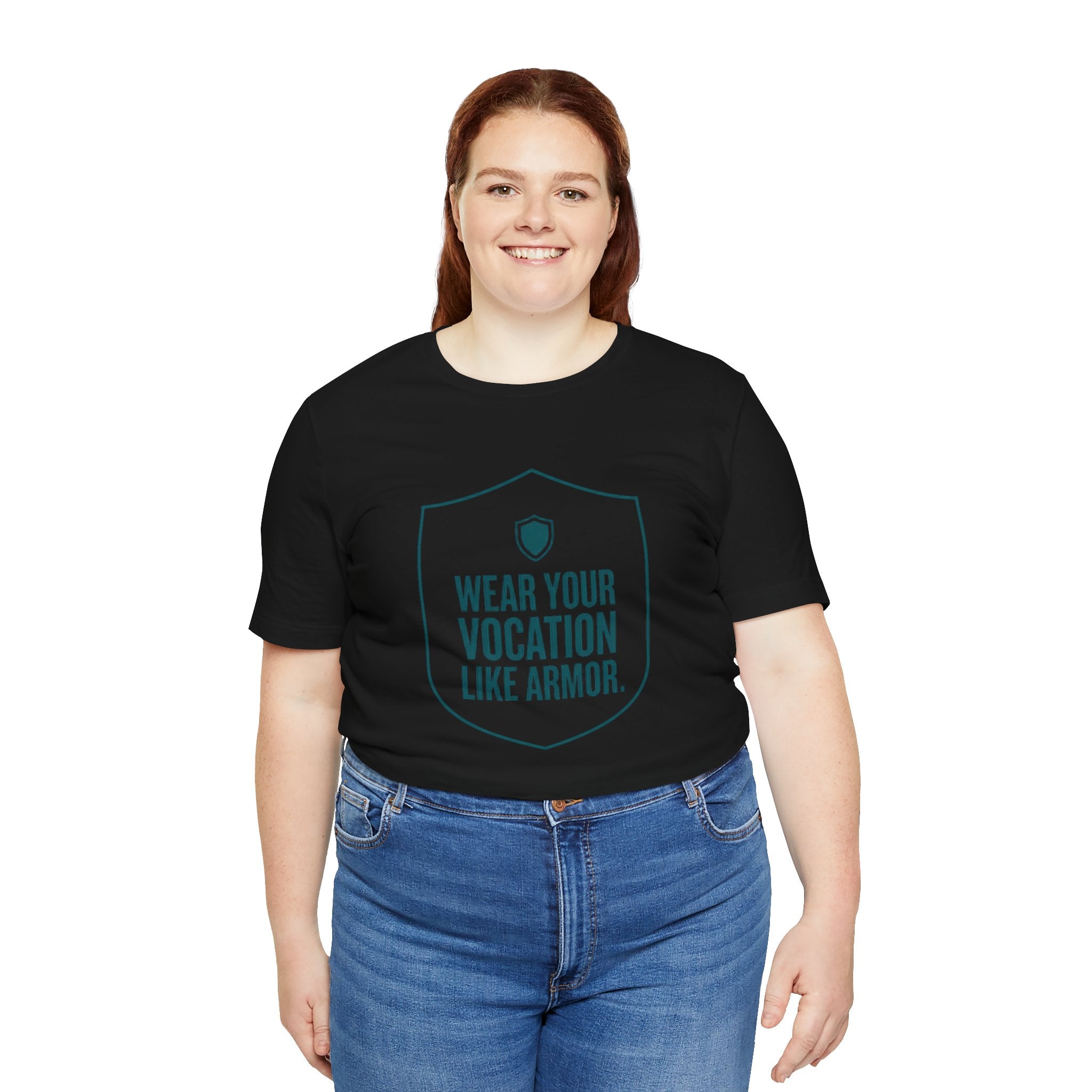 Wear Your Vocation Like Armor | Empowering Nurse T-Shirt