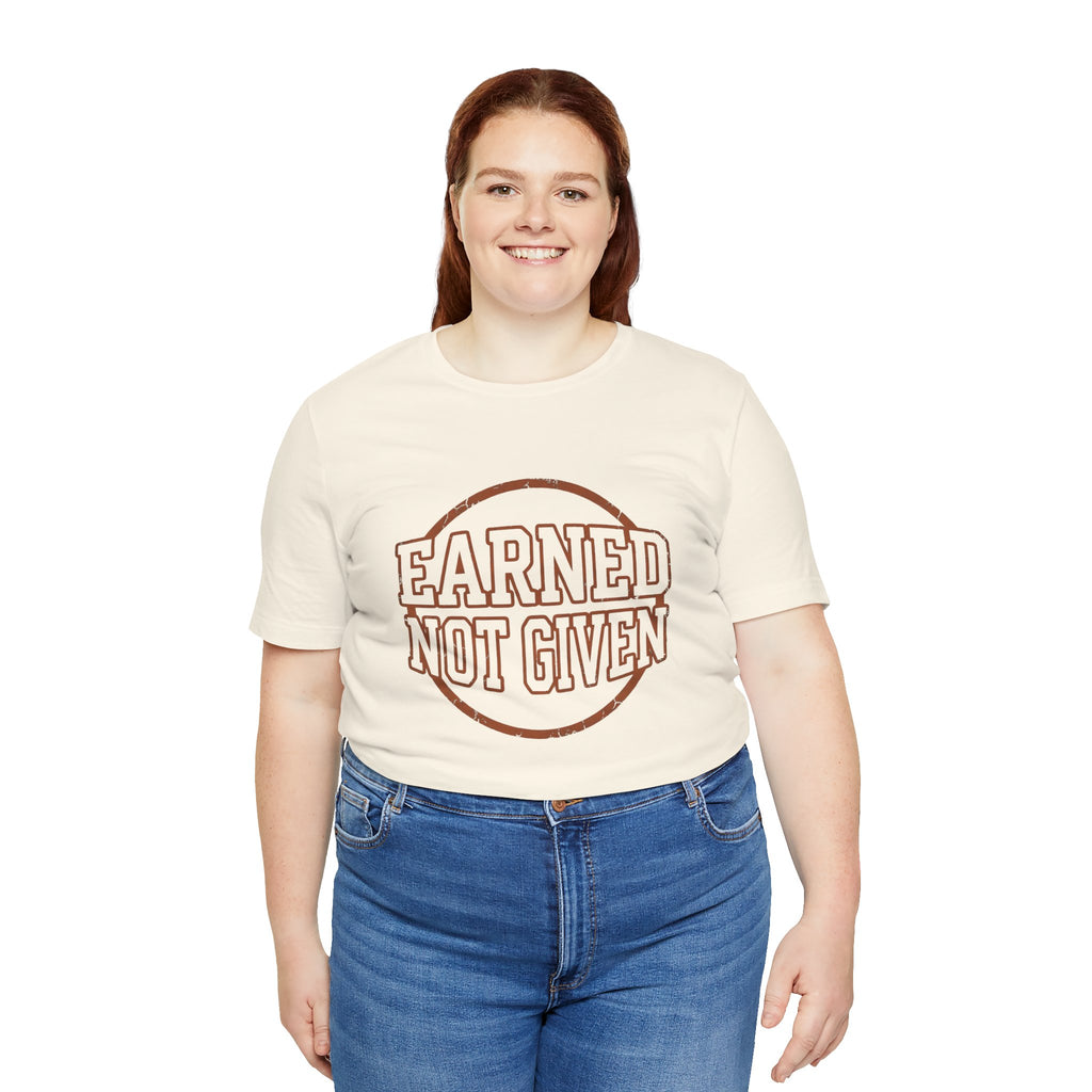 Earned Not Given | Varsity Nurse T-Shirt