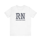 RN Registered Nurse | Varsity Heartbeat T-Shirt