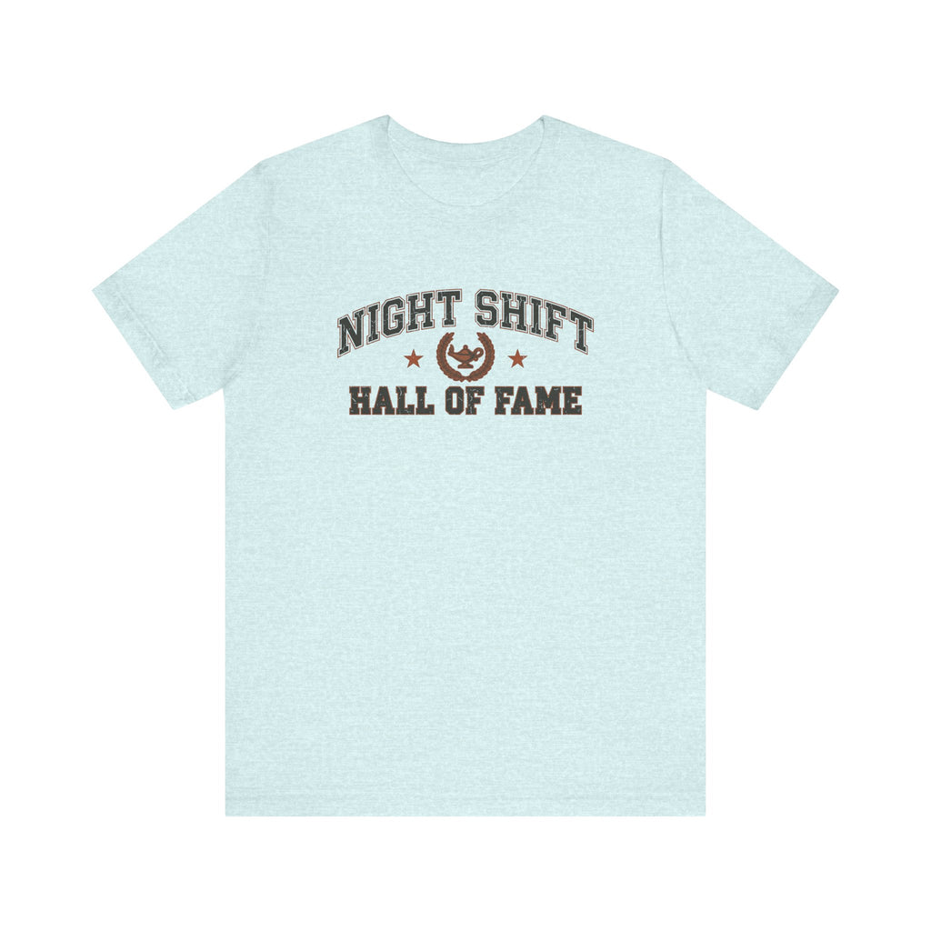 Night Shift Hall of Fame | Varsity Nurse T-Shirt