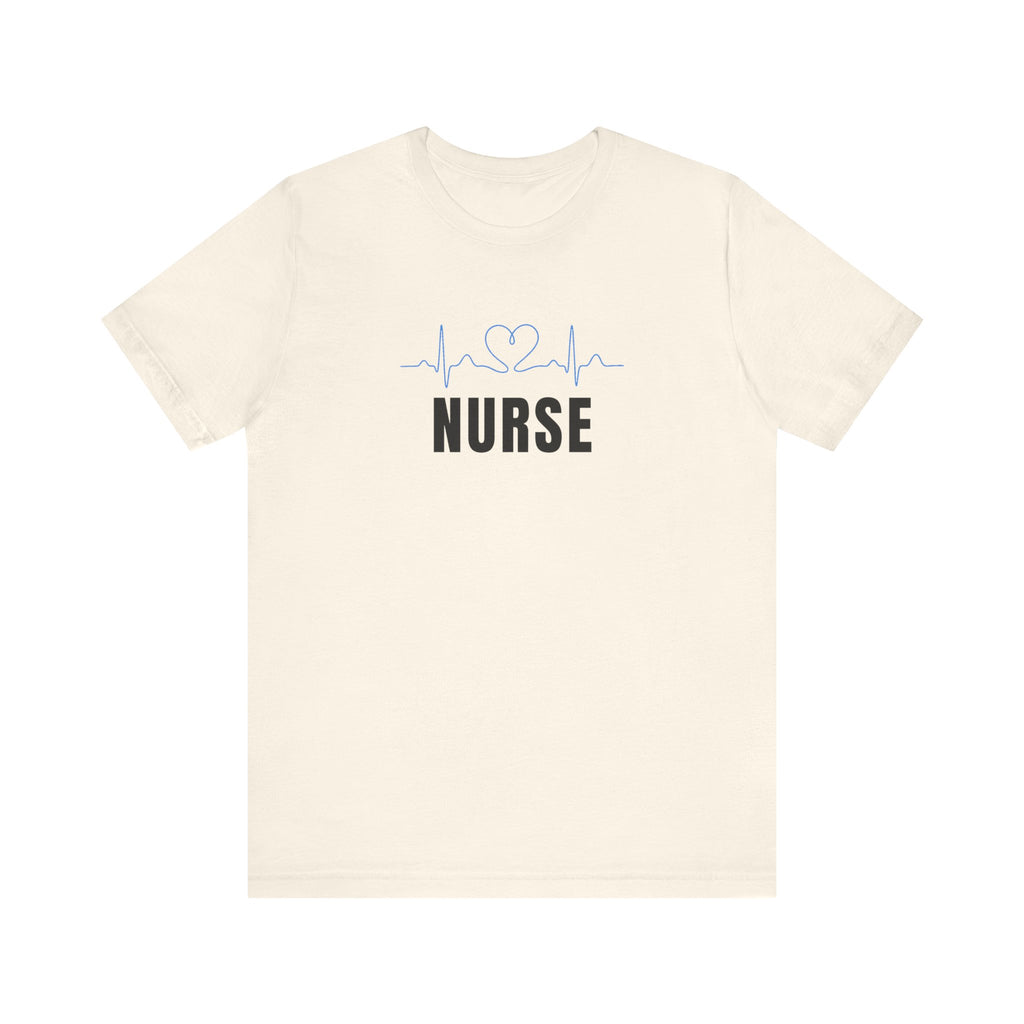 Nurse Heartbeat EKG Tee
