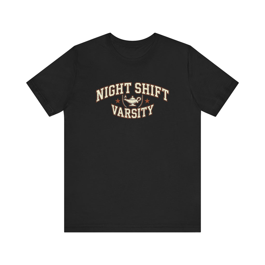 Night Shift Varsity | Vintage Varsity Nurse T-Shirt