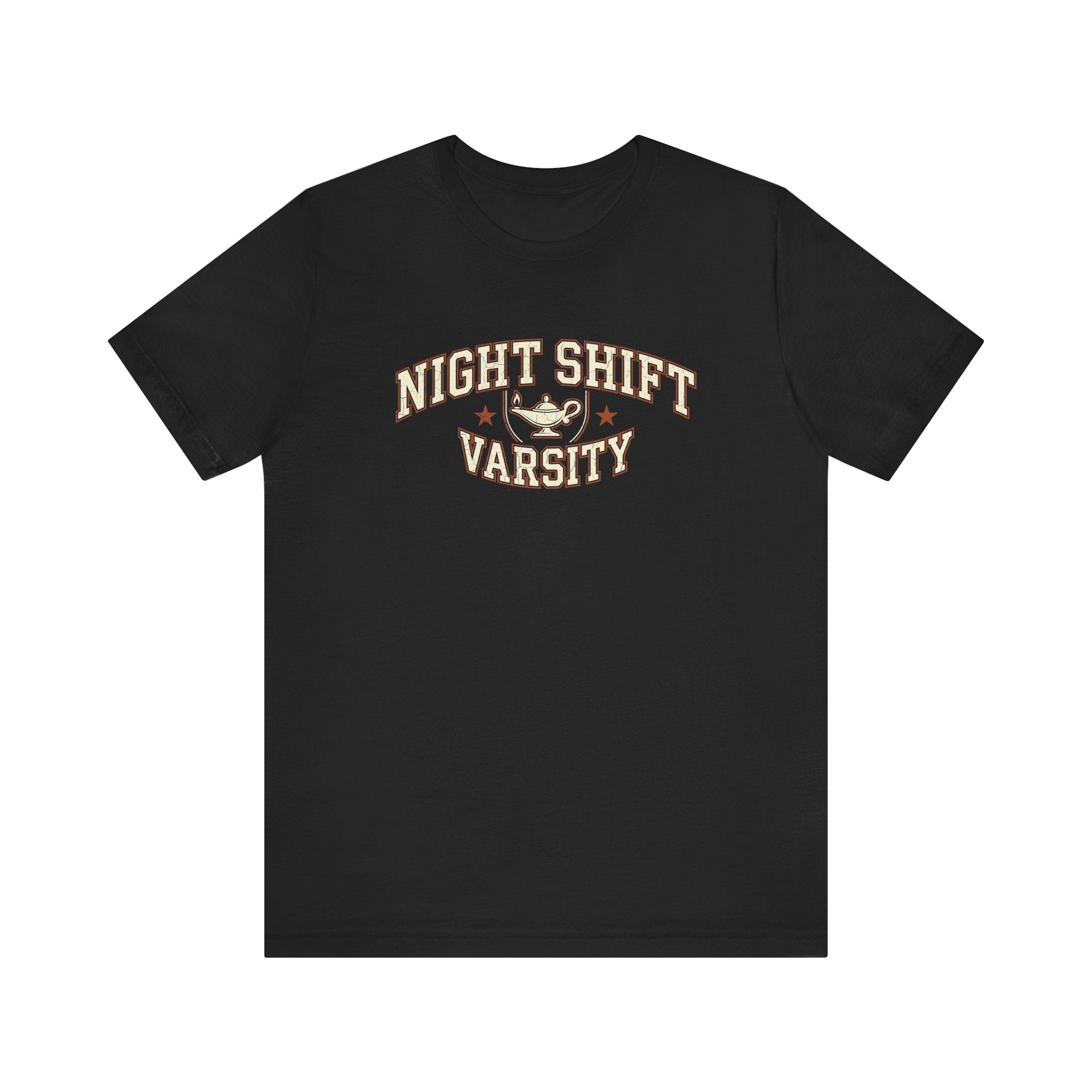 Night Shift Varsity | Vintage Varsity Nurse T-Shirt