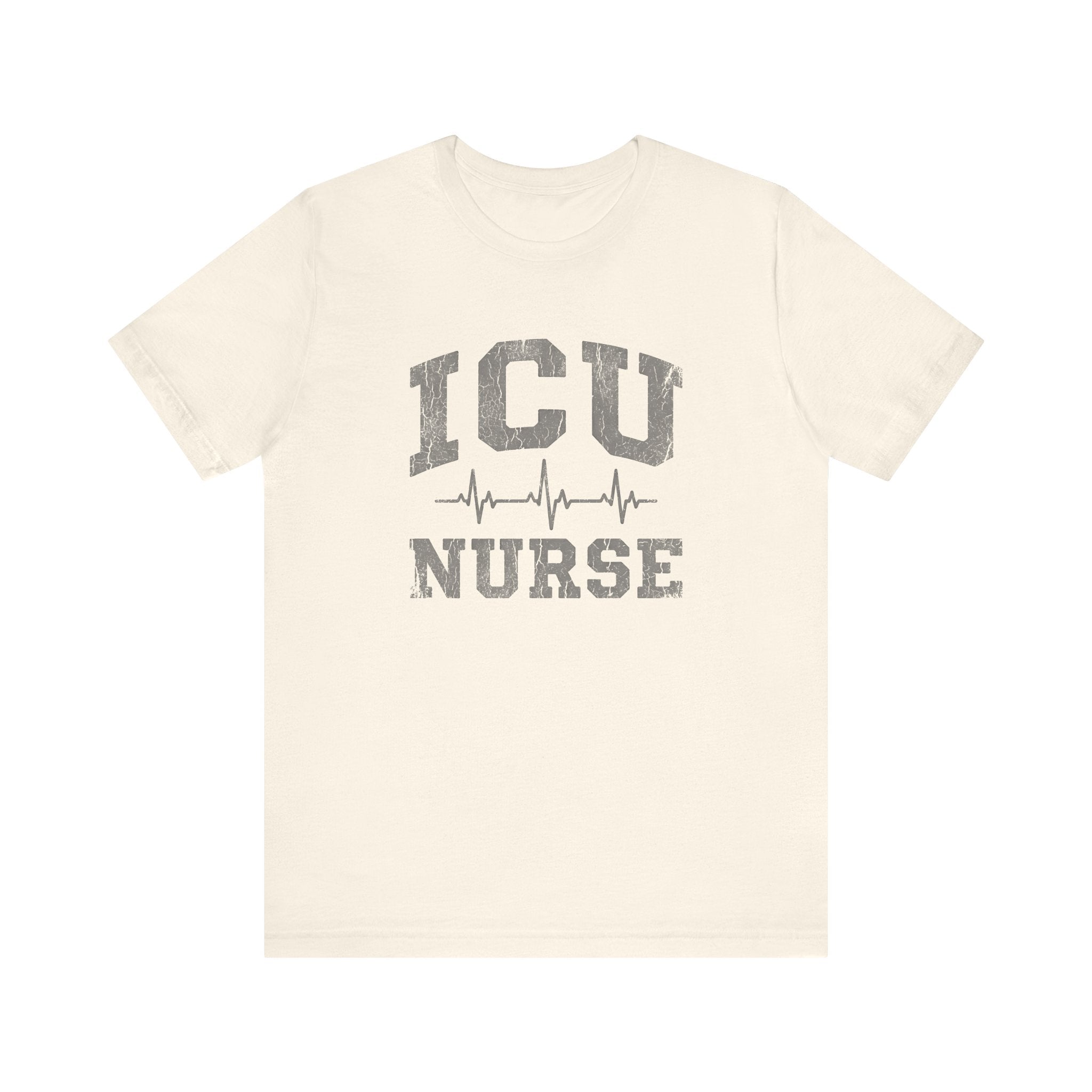 ICU Nurse | Varsity Heartbeat T-Shirt