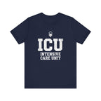 ICU Intensive Care Unit | Varsity Block Nurse T-Shirt
