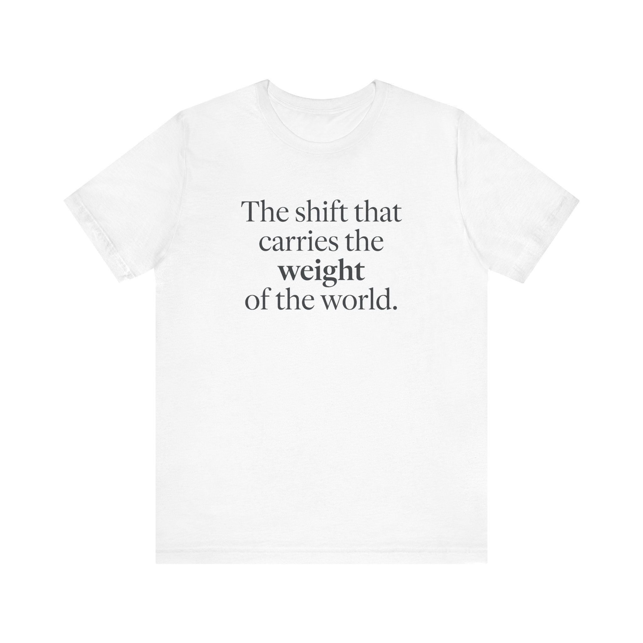 The Shift That Carries the Weight of the World