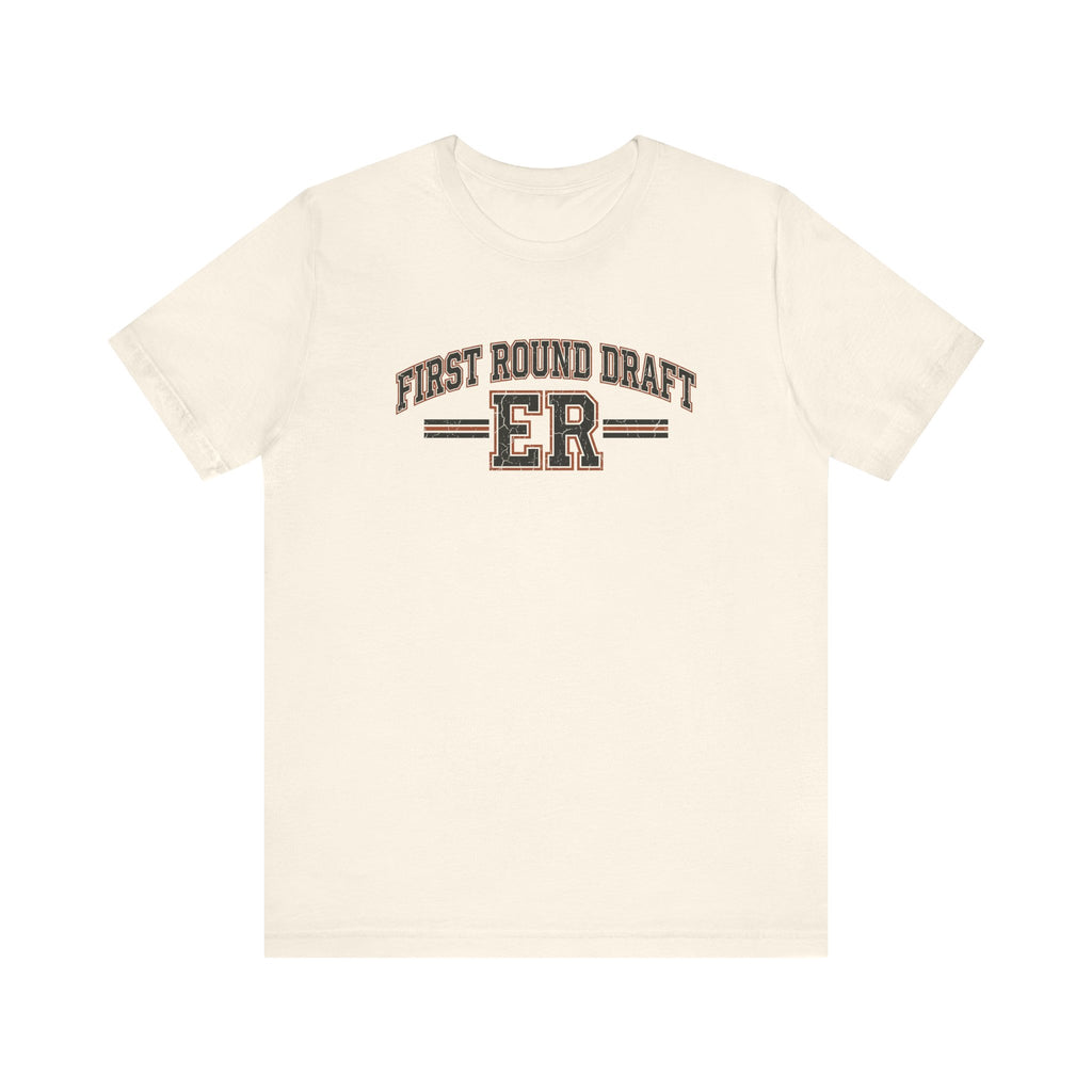 First Round Draft: ER | Varsity Nurse T-Shirt