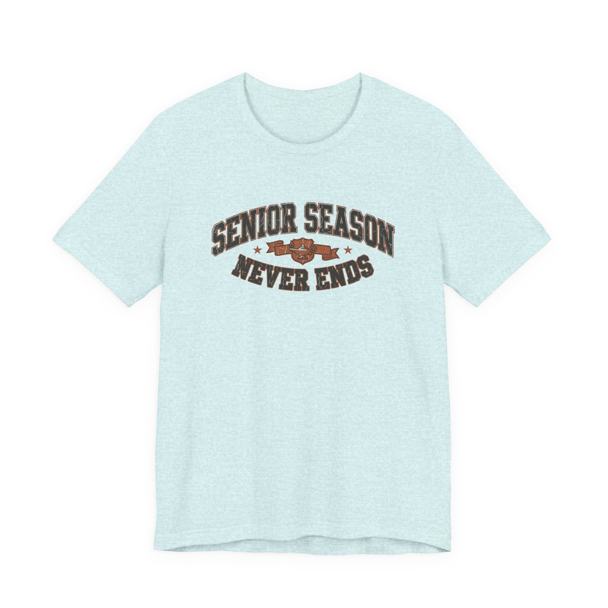 Senior Season Never Ends | Varsity Nurse T-Shirt