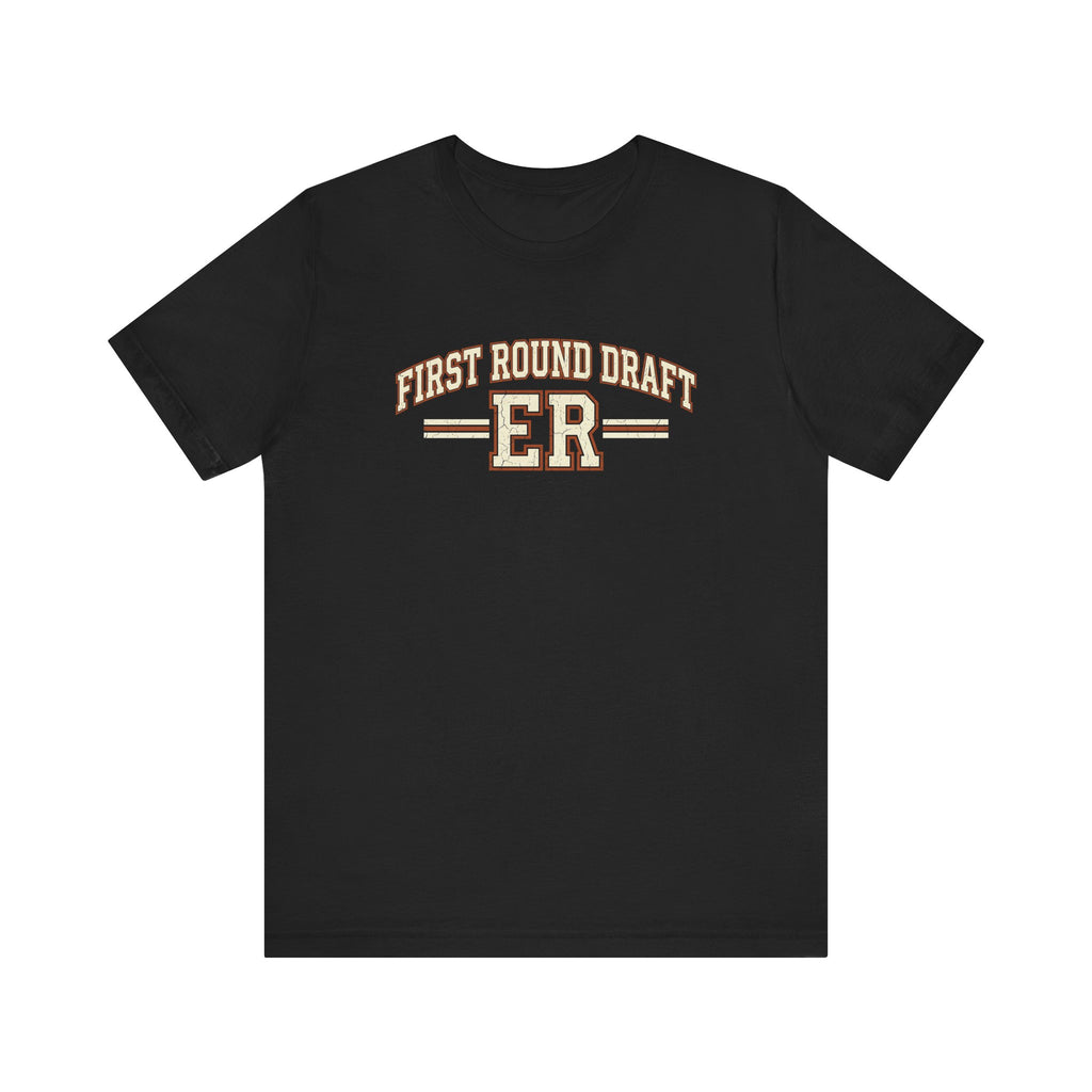 First Round Draft: ER | Varsity Nurse T-Shirt