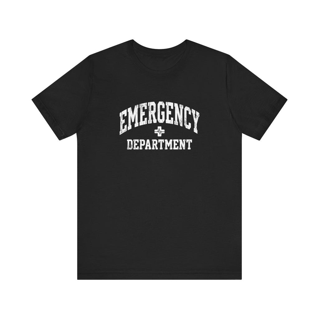 Emergency Department | Varsity Arc Nurse T-Shirt