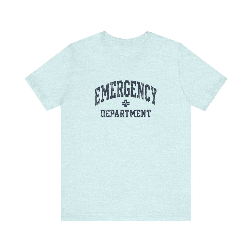 Emergency Department | Varsity Arc Nurse T-Shirt