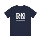 RN Registered Nurse | Varsity Heartbeat T-Shirt