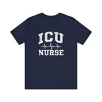 ICU Nurse | Varsity Heartbeat T-Shirt