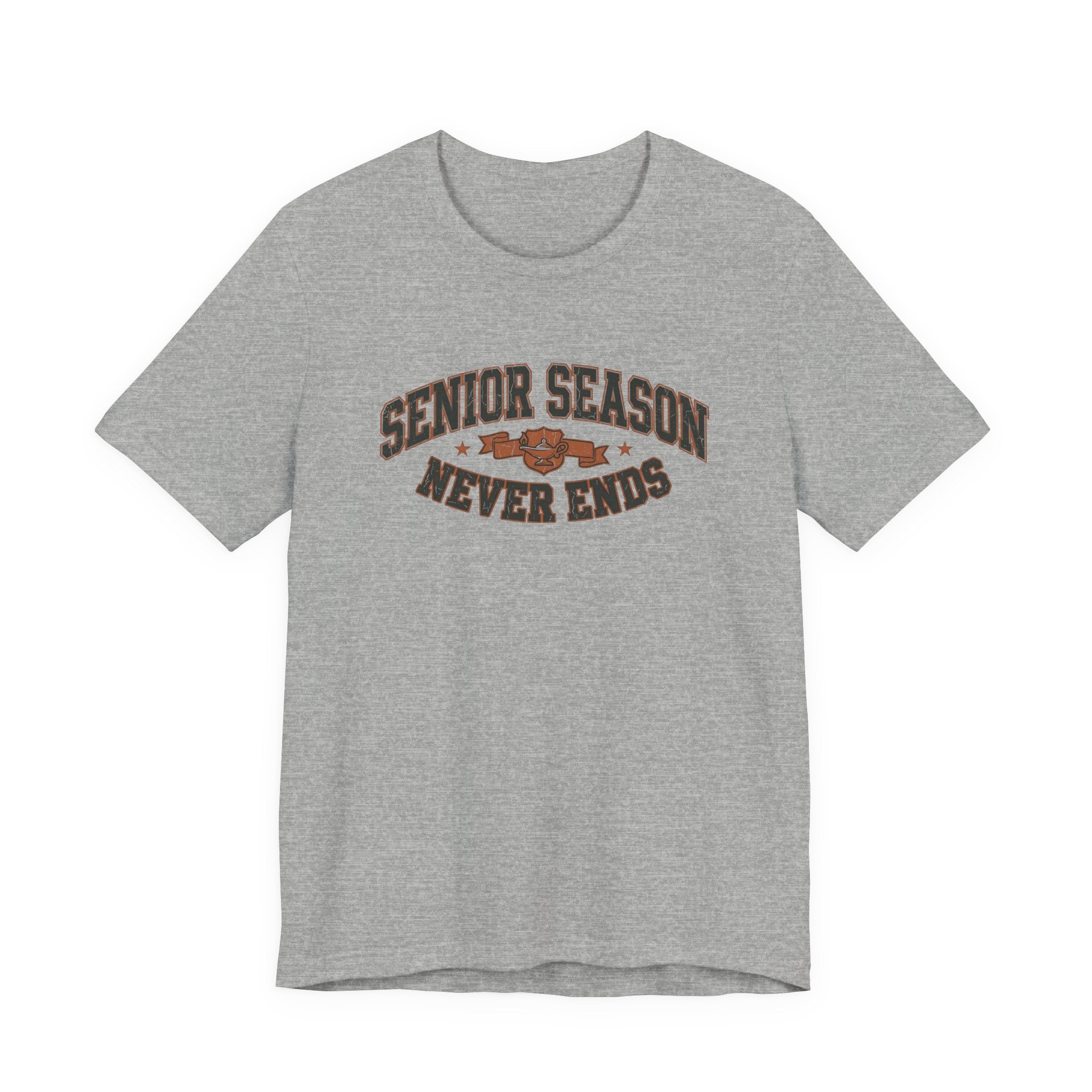 Senior Season Never Ends | Varsity Nurse T-Shirt