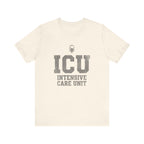 ICU Intensive Care Unit | Varsity Block Nurse T-Shirt