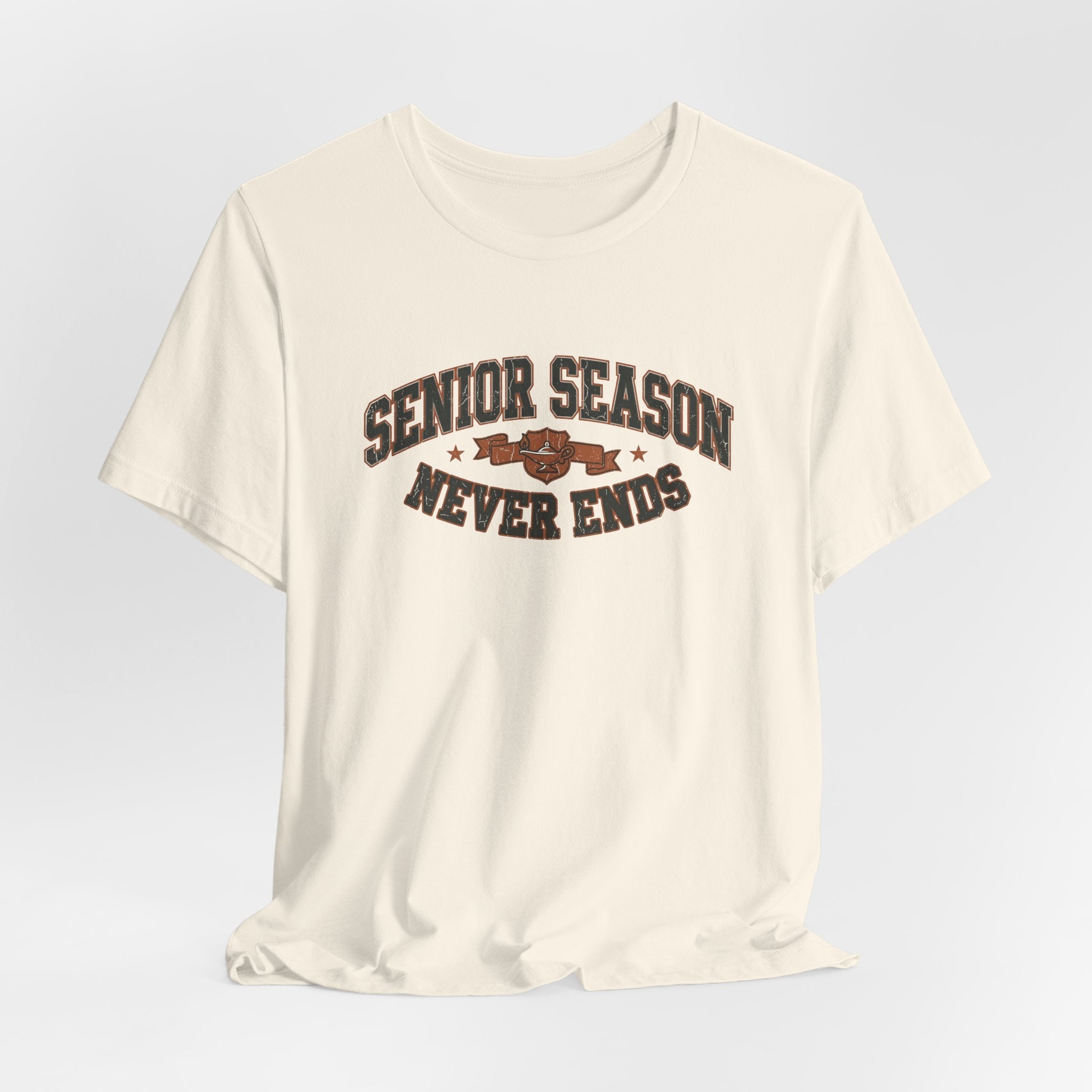 Senior Season Never Ends | Varsity Nurse T-Shirt