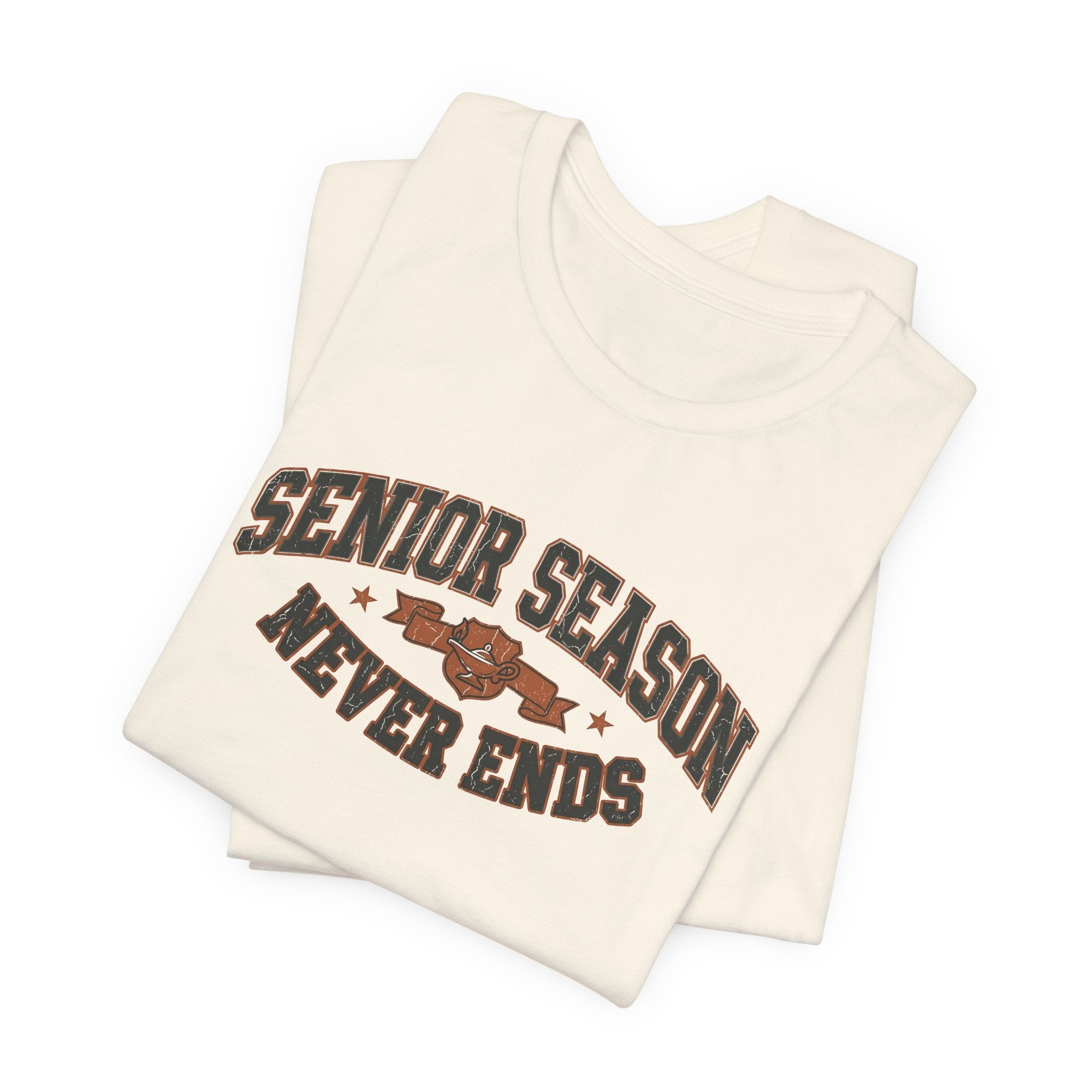 Senior Season Never Ends | Varsity Nurse T-Shirt