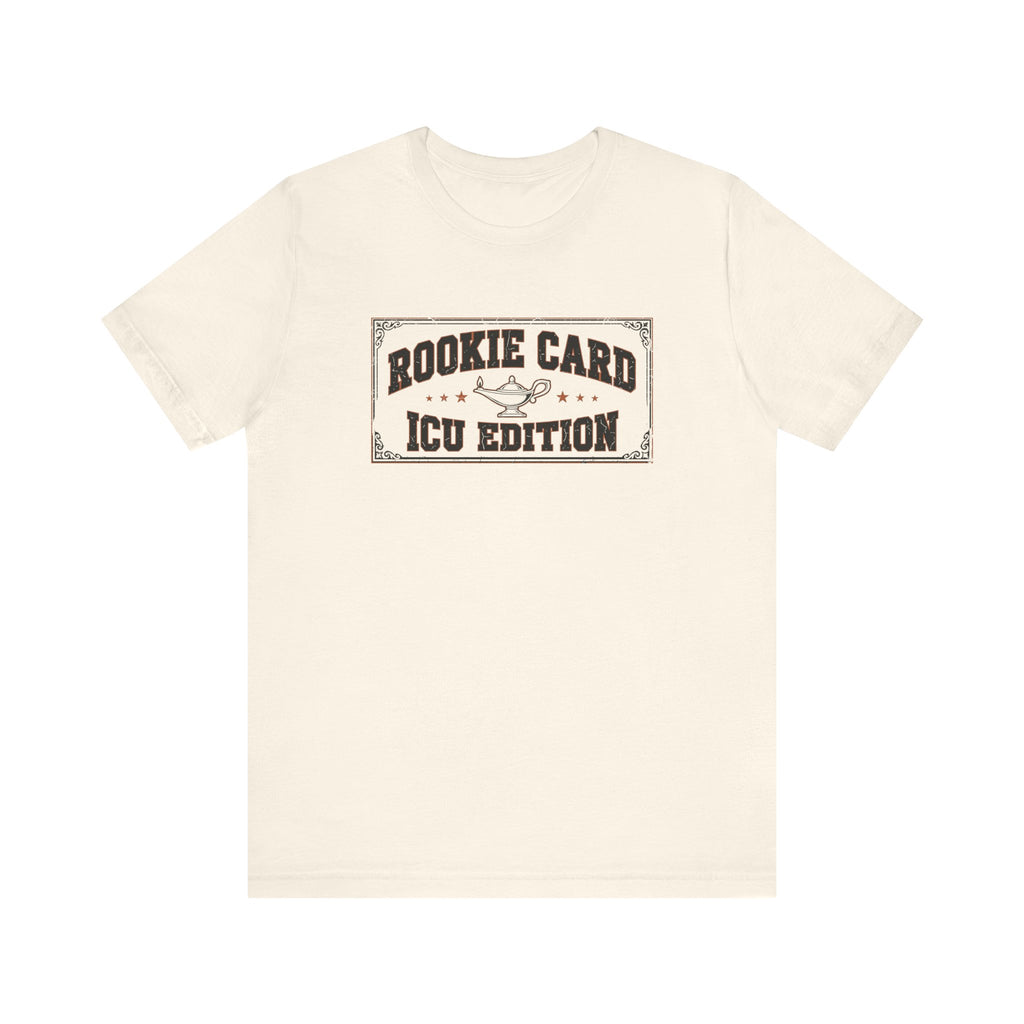 Rookie Card: ICU Edition | Varsity Nurse T-Shirt