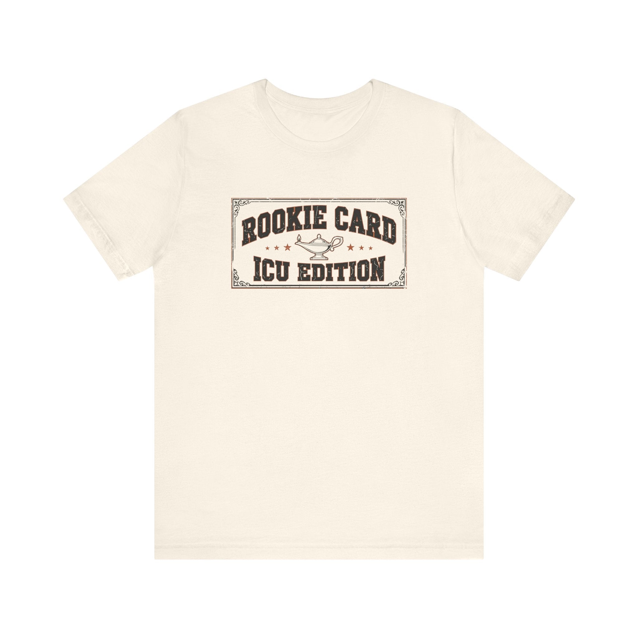 Rookie Card: ICU Edition | Varsity Nurse T-Shirt