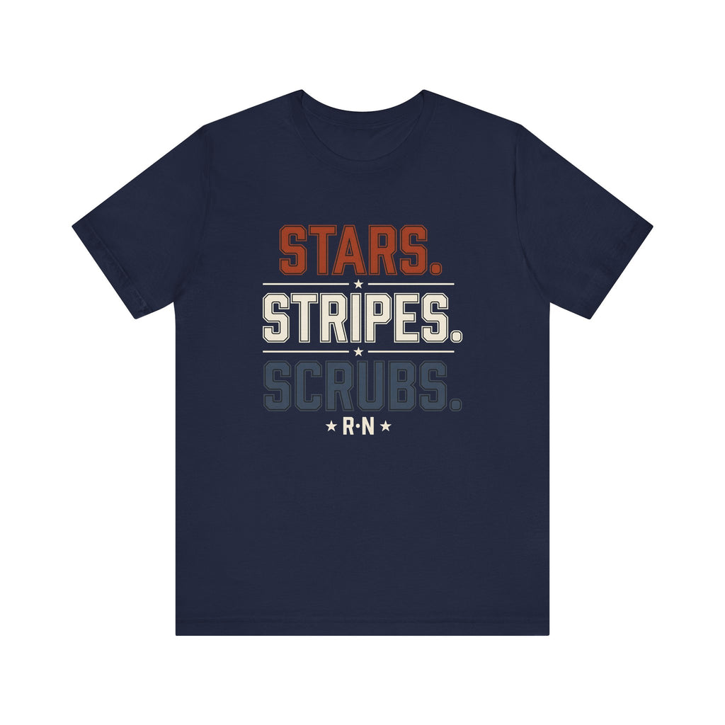 Stars. Stripes. Scrubs. Tee