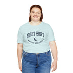 Night Shift When the World Sleeps | Varsity Nurse T-Shirt