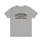 Nursing Class of Every Year | Vintage Varsity Nurse T-Shirt