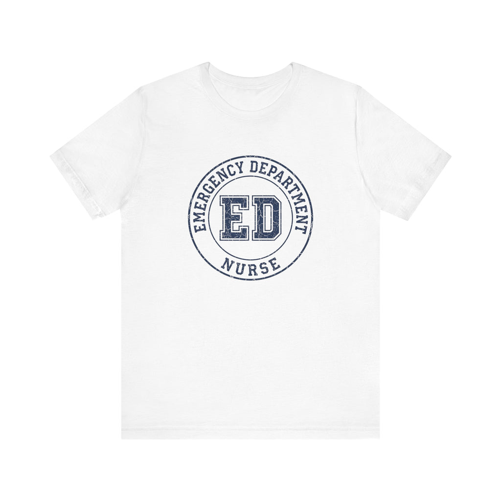 Emergency Department Nurse | Varsity Badge T-Shirt
