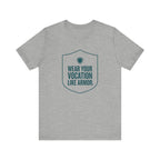 Wear Your Vocation Like Armor | Empowering Nurse T-Shirt
