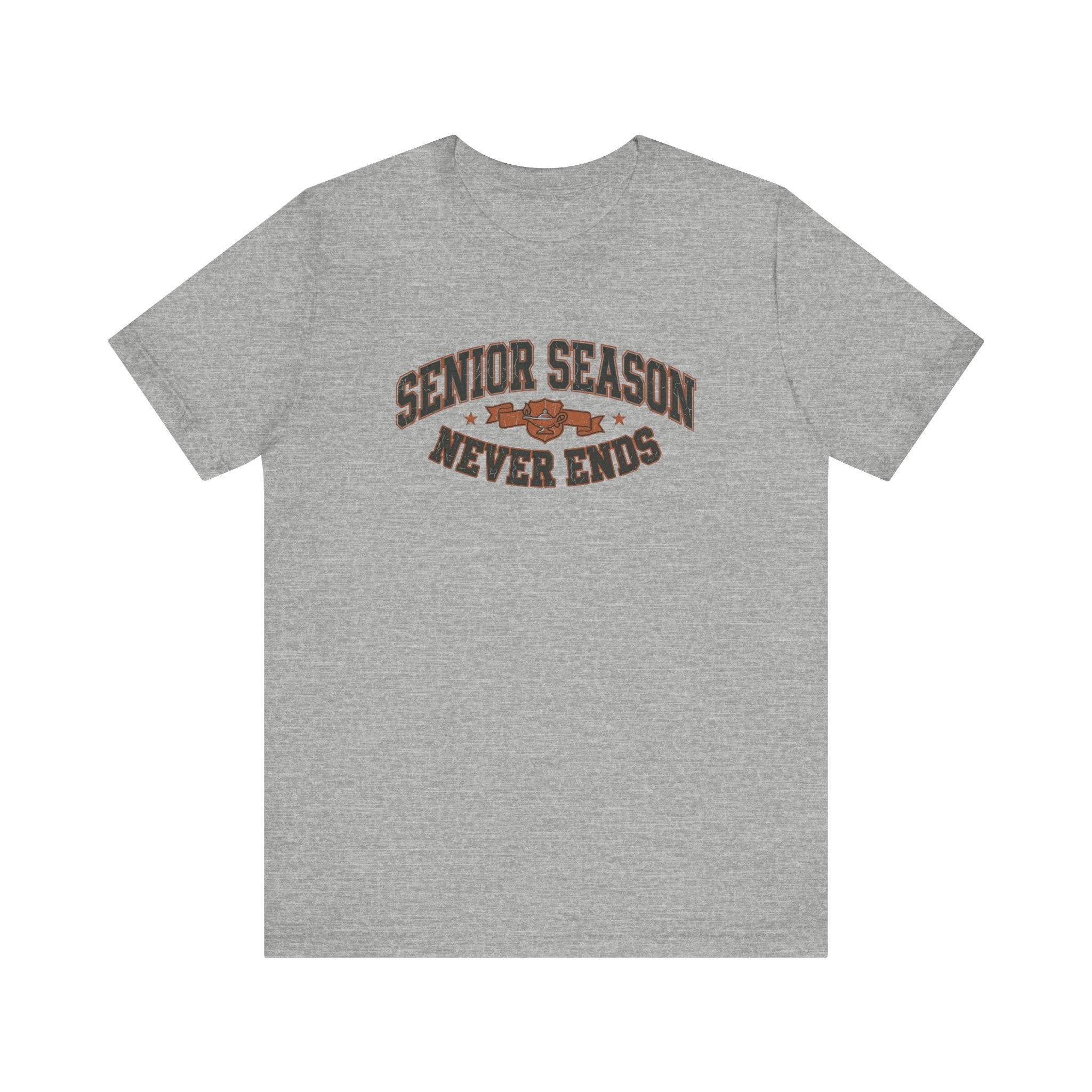 Senior Season Never Ends | Varsity Nurse T-Shirt