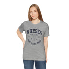 NURSES Save Lives Daily | Vintage Varsity Nurse T-Shirt