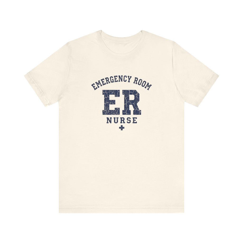 ER Emergency Room Nurse | Varsity Arc T-Shirt