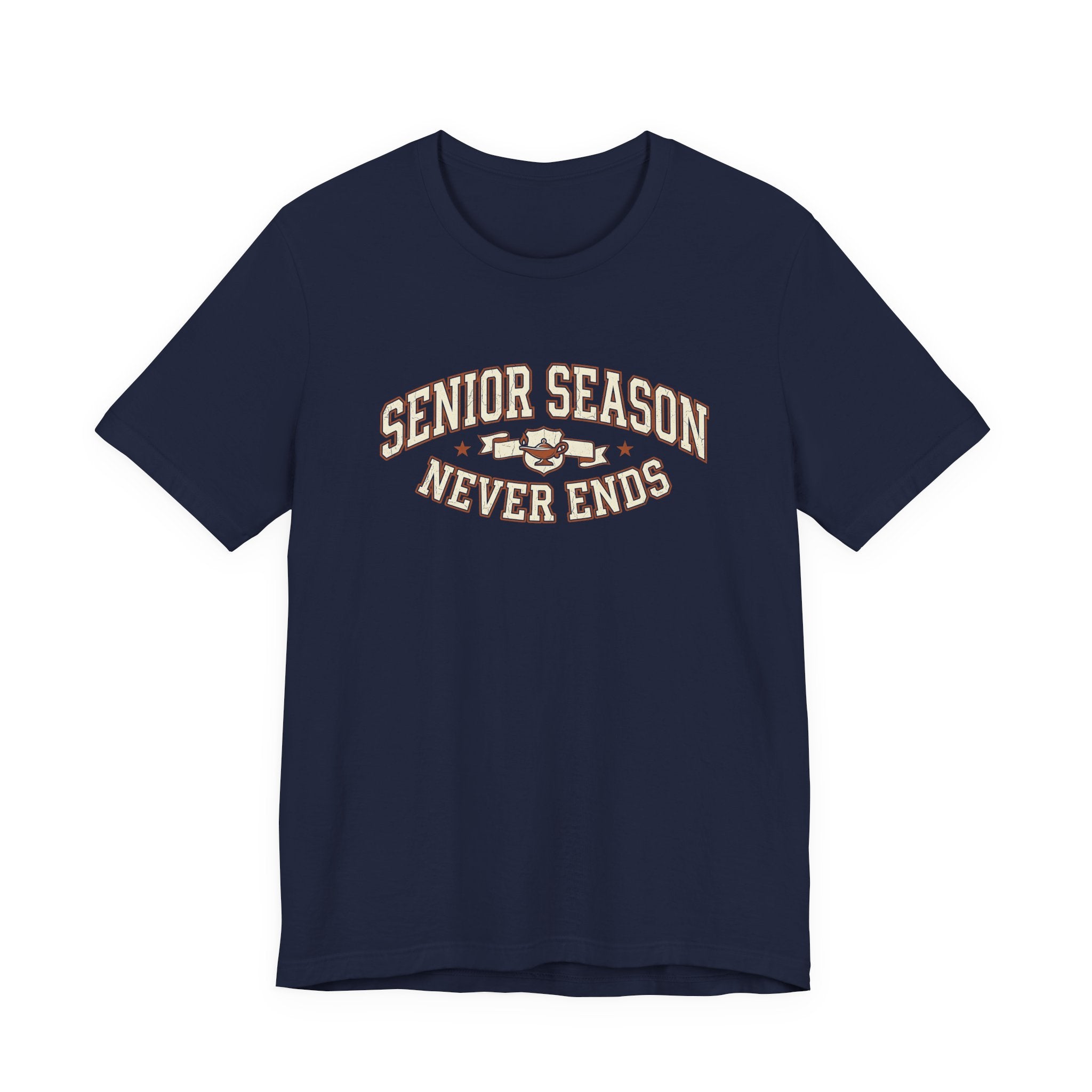 Senior Season Never Ends | Varsity Nurse T-Shirt