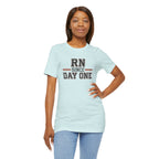 RN Since Day One | Varsity Nurse T-Shirt