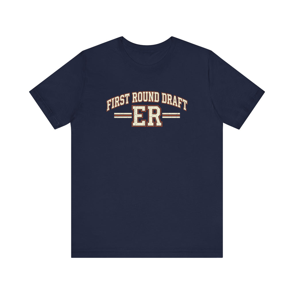First Round Draft: ER | Varsity Nurse T-Shirt